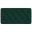 gavlpude 100 cm velour mørkegrøn