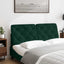 gavlpude 120 cm velour mørkegrøn