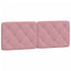 gavlpude 140 cm velour pink
