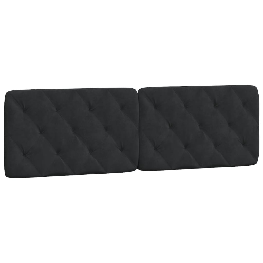 gavlpude 160 cm velour sort