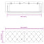 gavlpude 160 cm velour sort