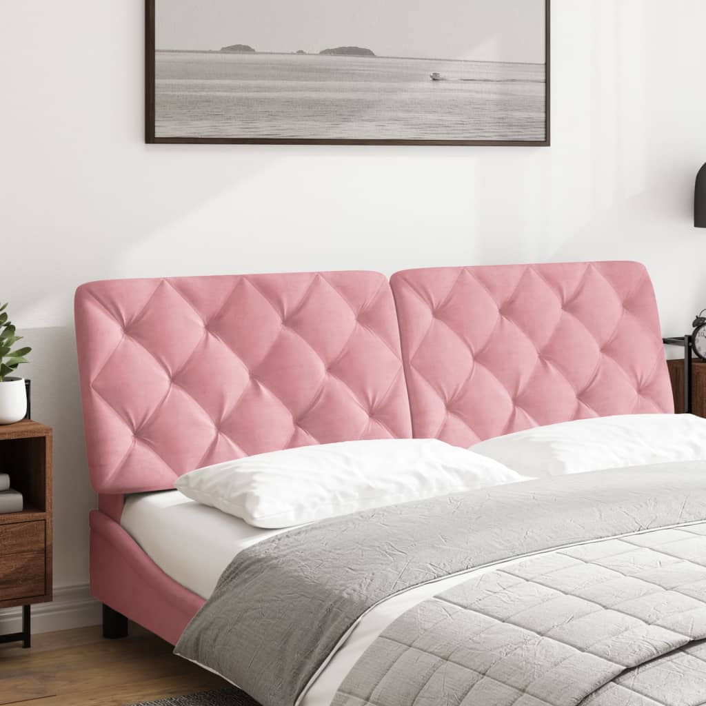 gavlpude 160 cm velour pink
