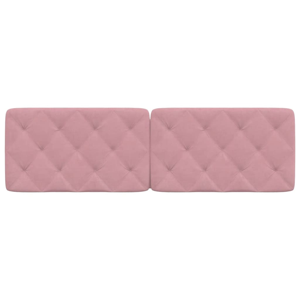 gavlpude 160 cm velour pink