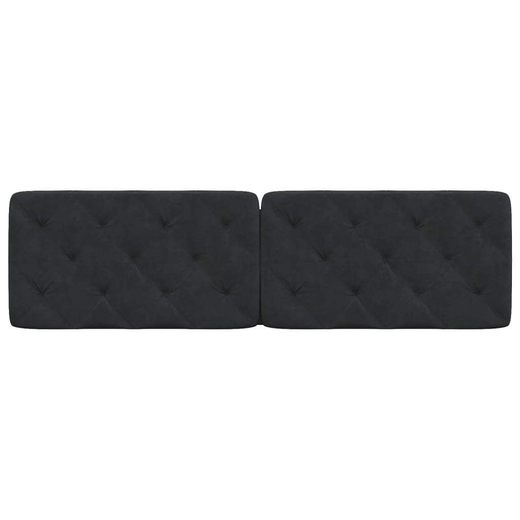 gavlpude 180 cm velour sort