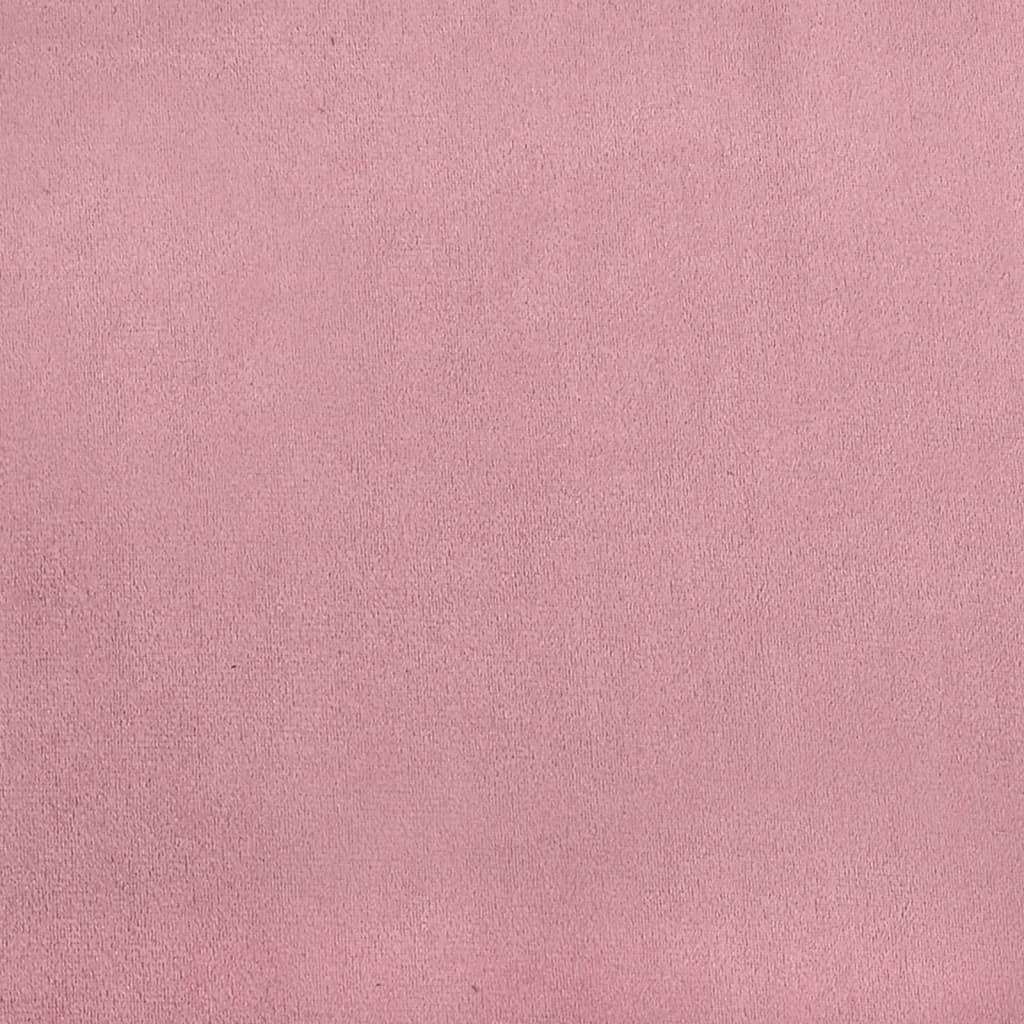 gavlpude 180 cm velour pink