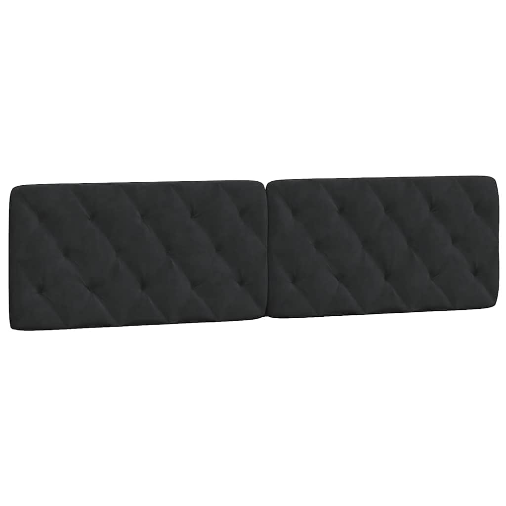 gavlpude 200 cm velour sort