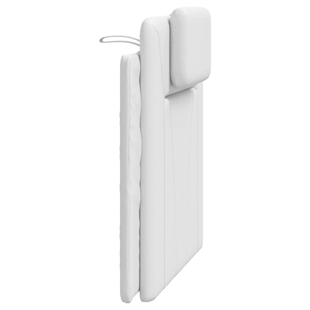 gavlpude Viana 80 cm kunstlæder hvid