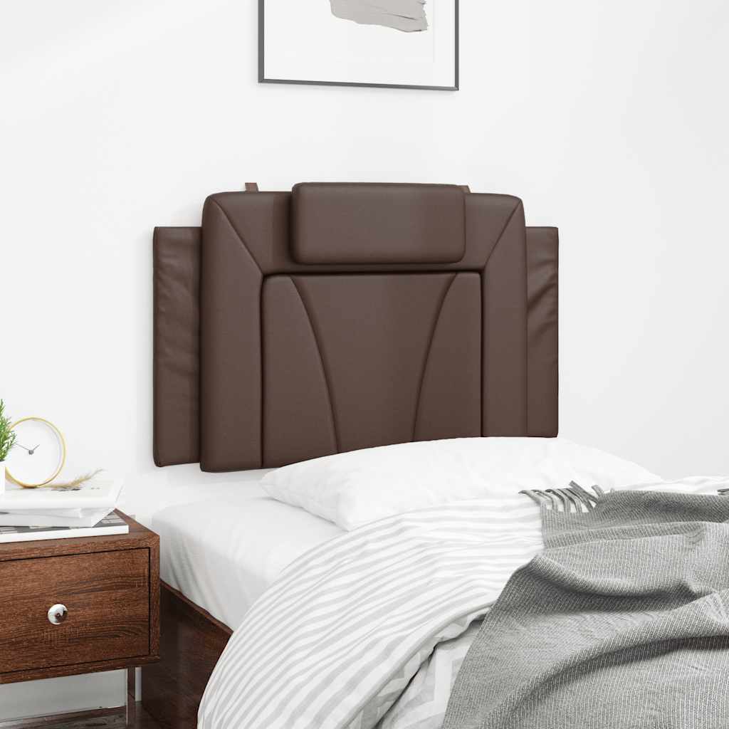 gavlpude Viana 80 cm kunstlæder brun