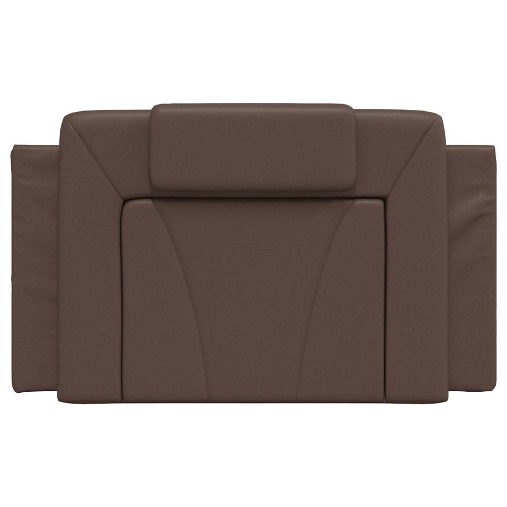 gavlpude Viana 80 cm kunstlæder brun
