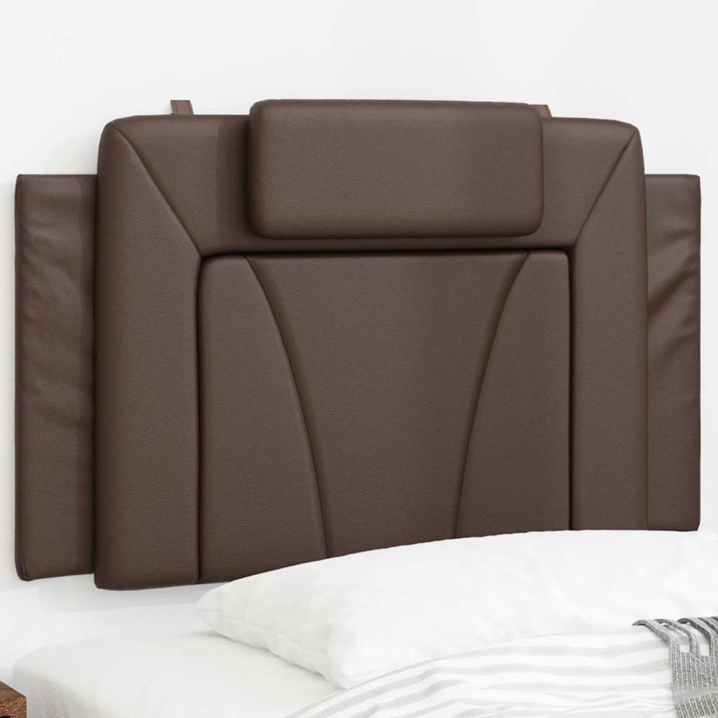 gavlpude Viana 80 cm kunstlæder brun