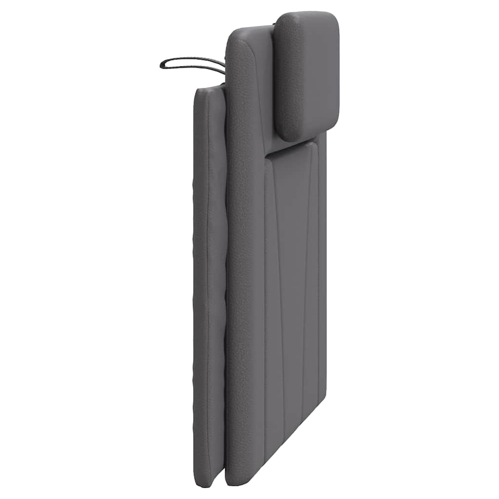 gavlpude Viana 80 cm kunstlæder grå