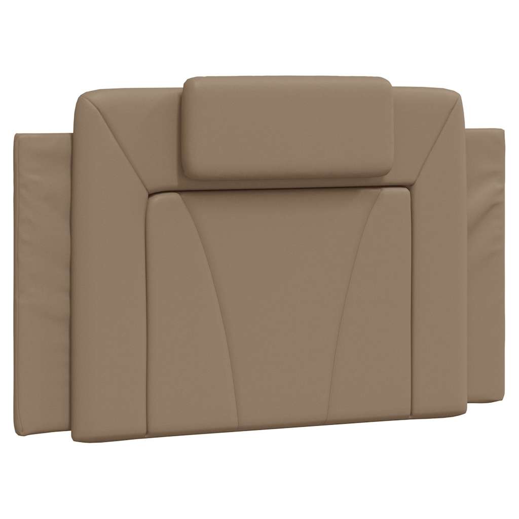 gavlpude Viana 80 cm kunstlæder cappuccinofarvet