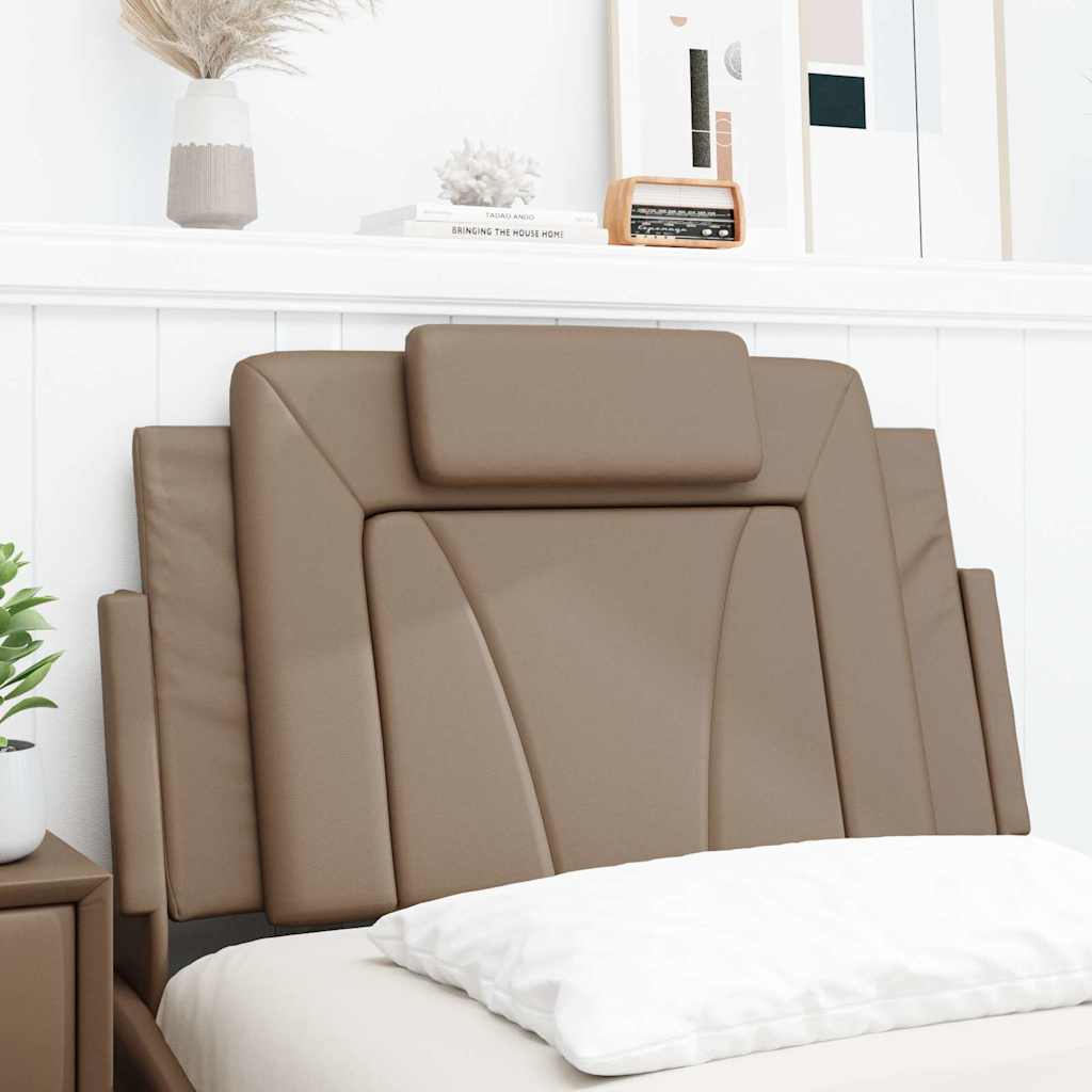 gavlpude Viana 80 cm kunstlæder cappuccinofarvet