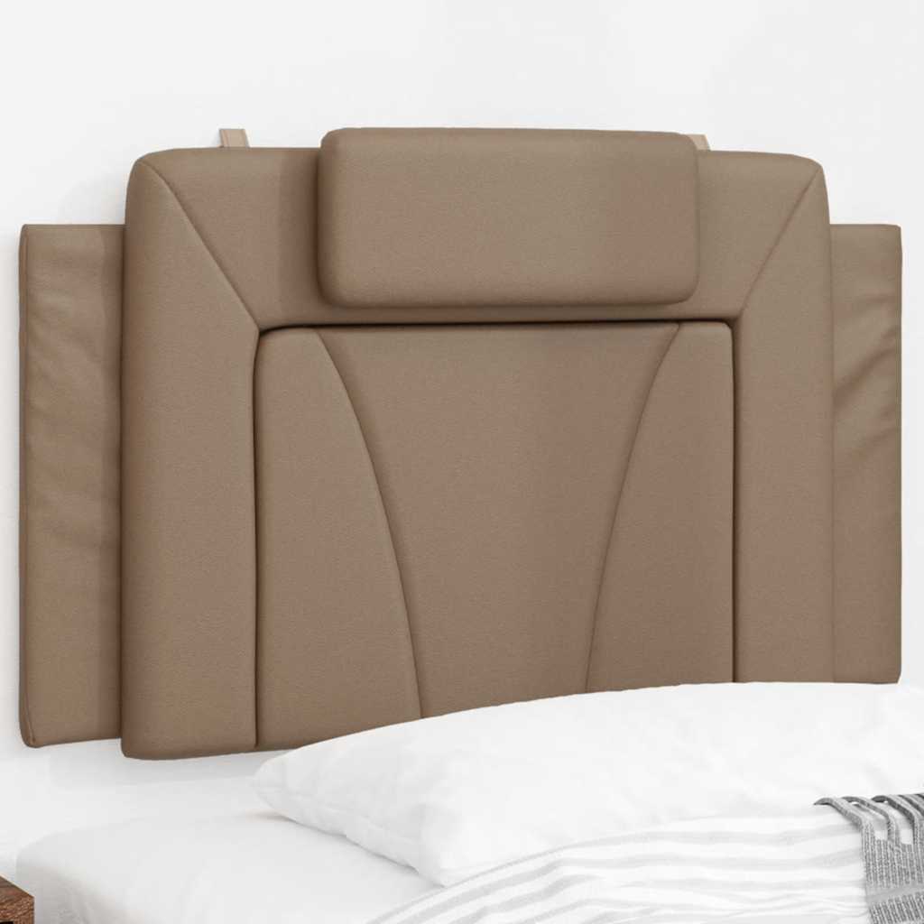 gavlpude Viana 80 cm kunstlæder cappuccinofarvet