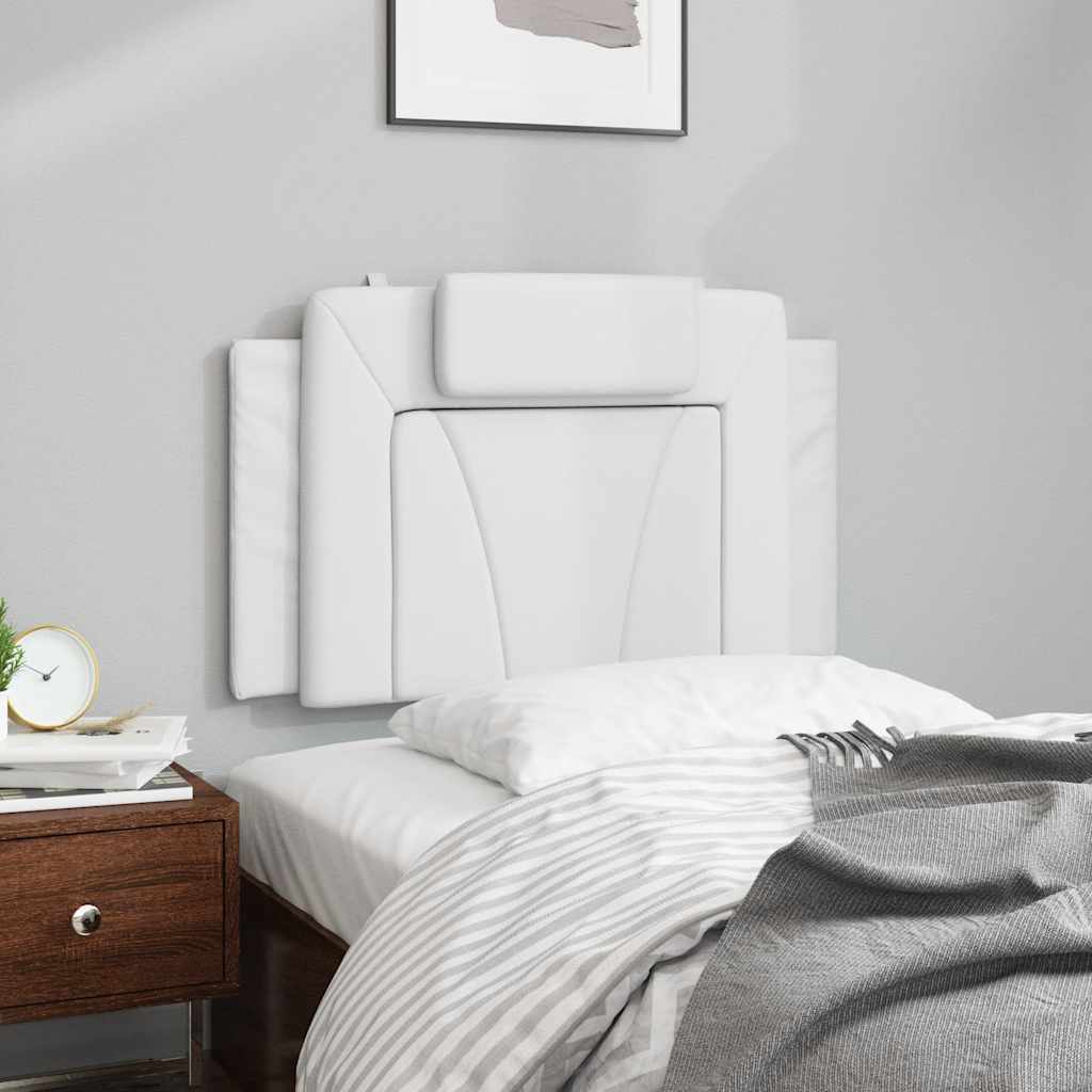 gavlpude Viana 90 cm kunstlæder hvid