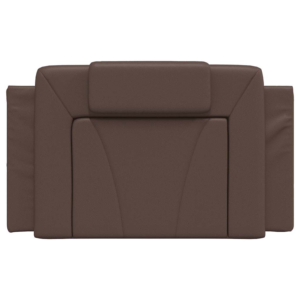 gavlpude Viana 90 cm kunstlæder brun
