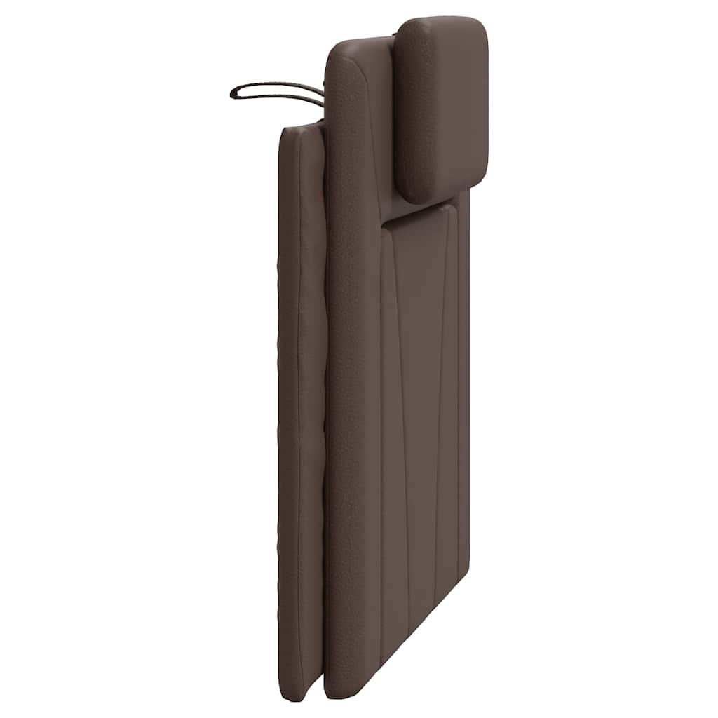 gavlpude Viana 90 cm kunstlæder brun