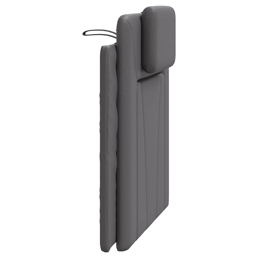 gavlpude Viana 90 cm kunstlæder grå