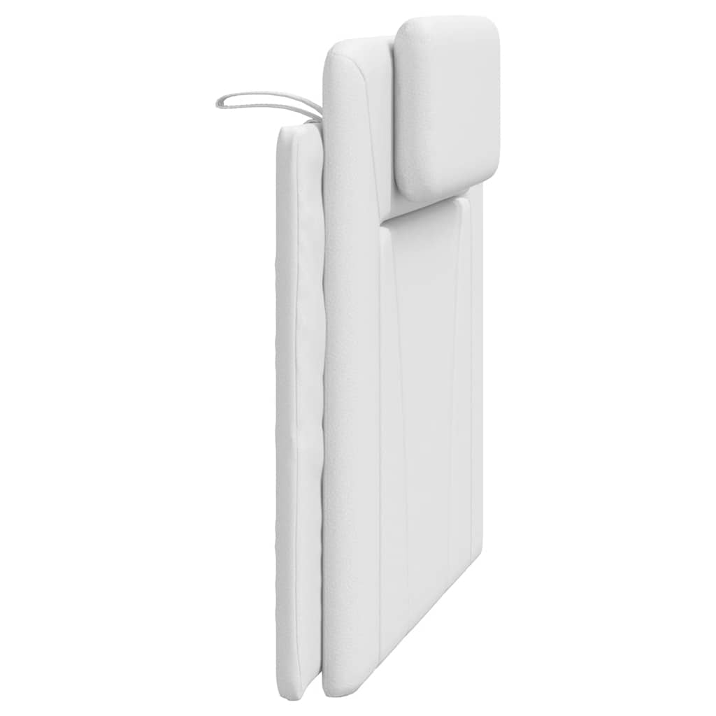 gavlpude Viana 100 cm kunstlæder hvid