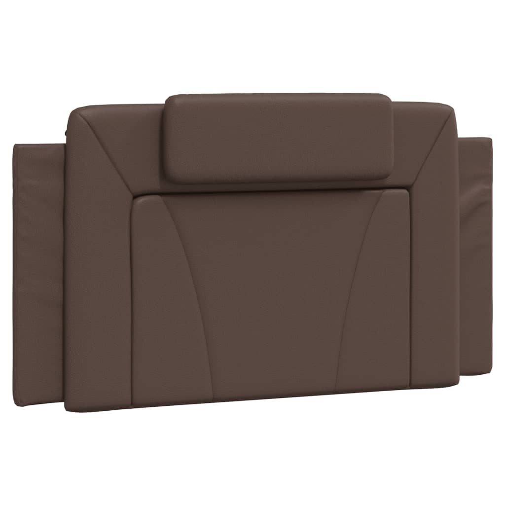 gavlpude Viana 100 cm kunstlæder brun