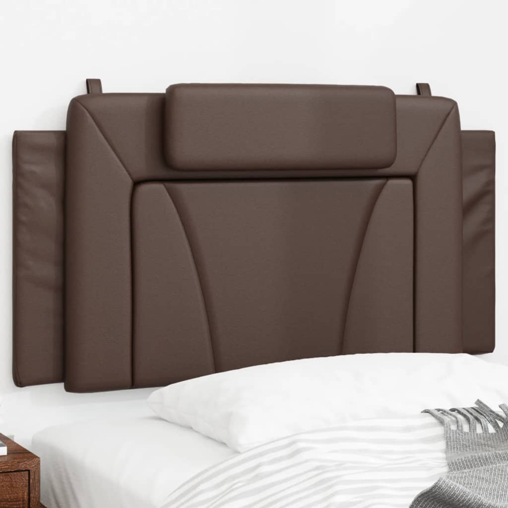 gavlpude Viana 100 cm kunstlæder brun