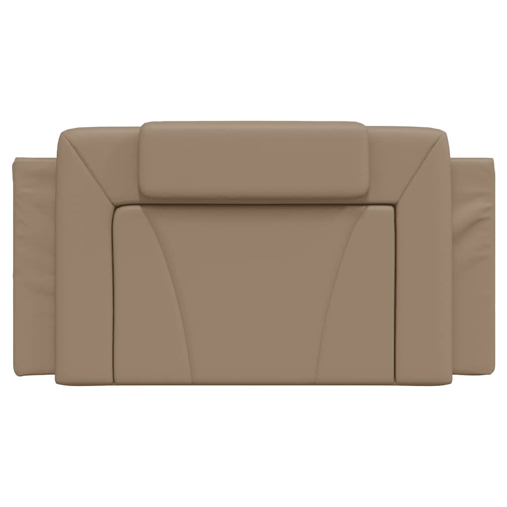 gavlpude Viana 100 cm kunstlæder cappuccinofarvet