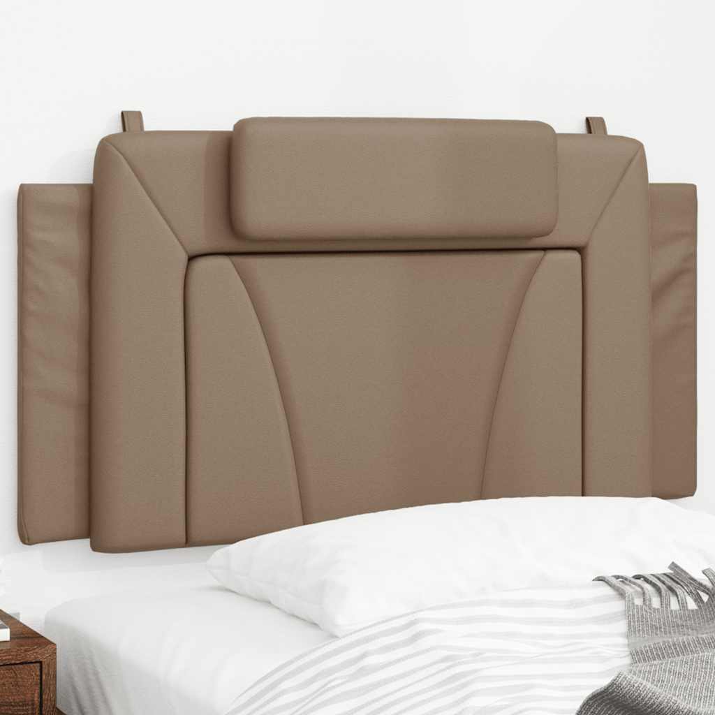 gavlpude Viana 100 cm kunstlæder cappuccinofarvet