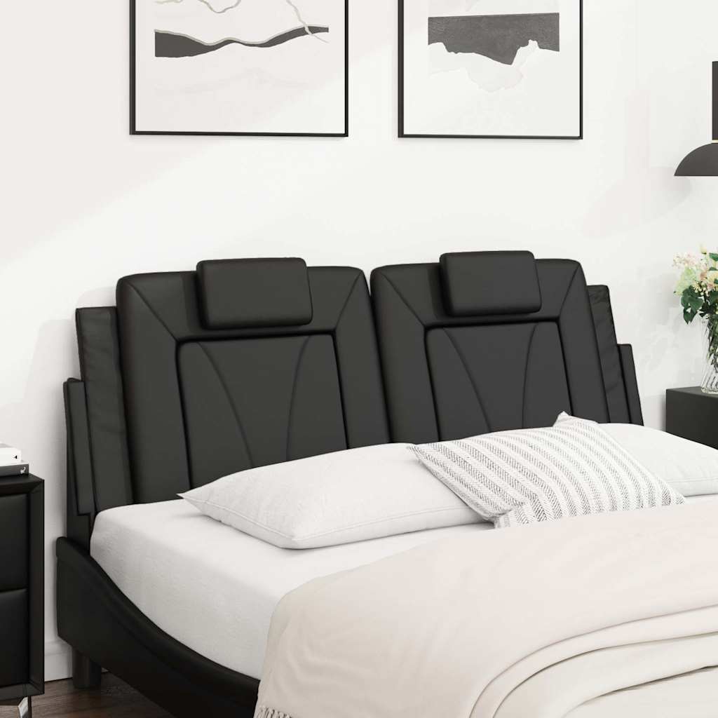 gavlpude Viana 120 cm kunstlæder sort