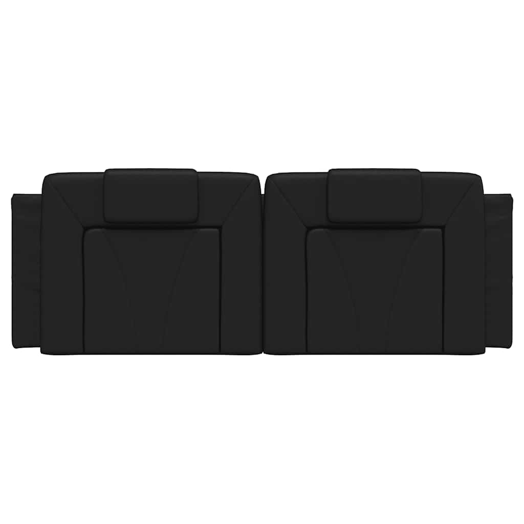 gavlpude Viana 120 cm kunstlæder sort