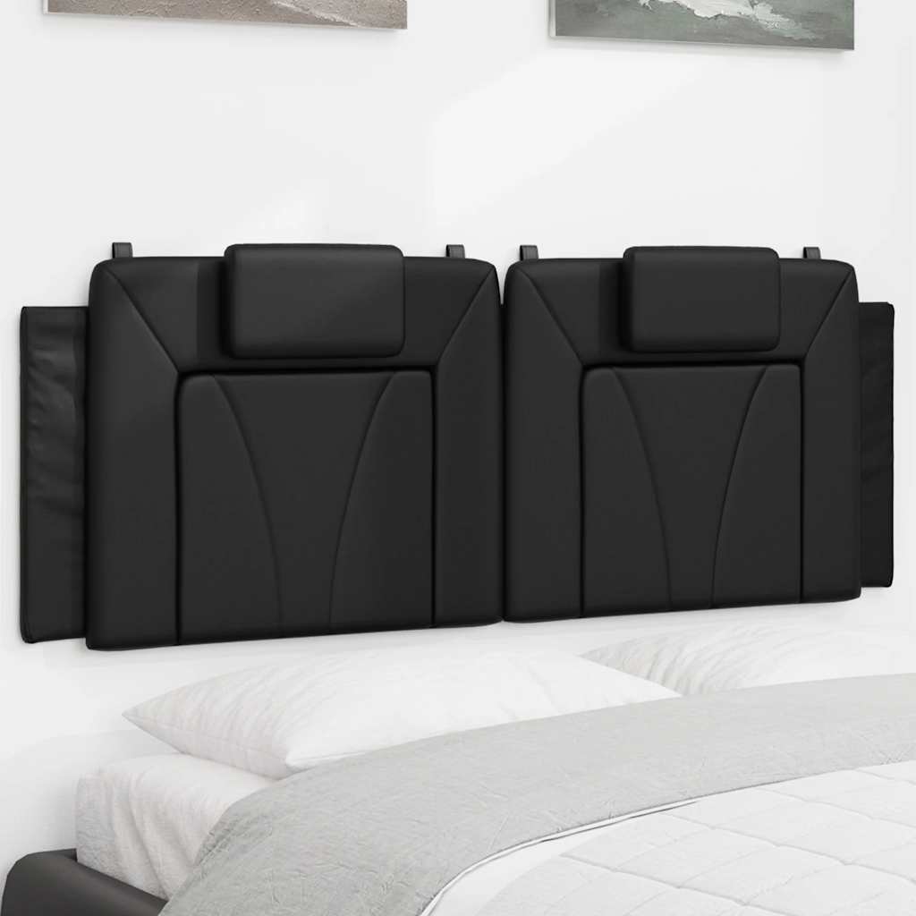 gavlpude Viana 120 cm kunstlæder sort