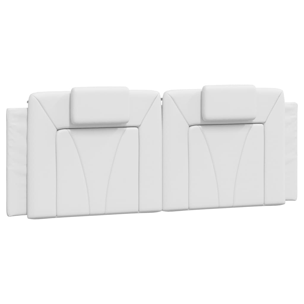 gavlpude Viana 120 cm kunstlæder hvid