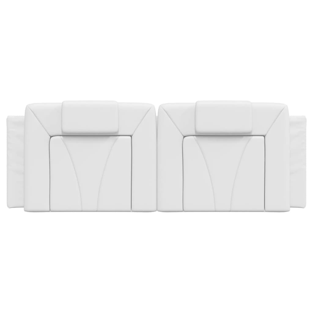gavlpude Viana 120 cm kunstlæder hvid