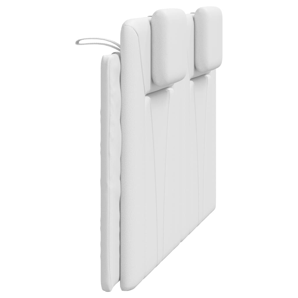 gavlpude Viana 120 cm kunstlæder hvid