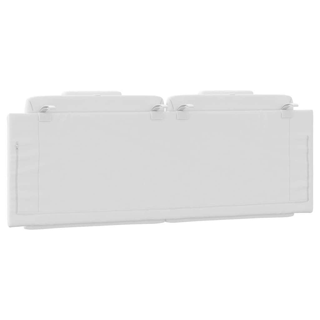 gavlpude Viana 120 cm kunstlæder hvid