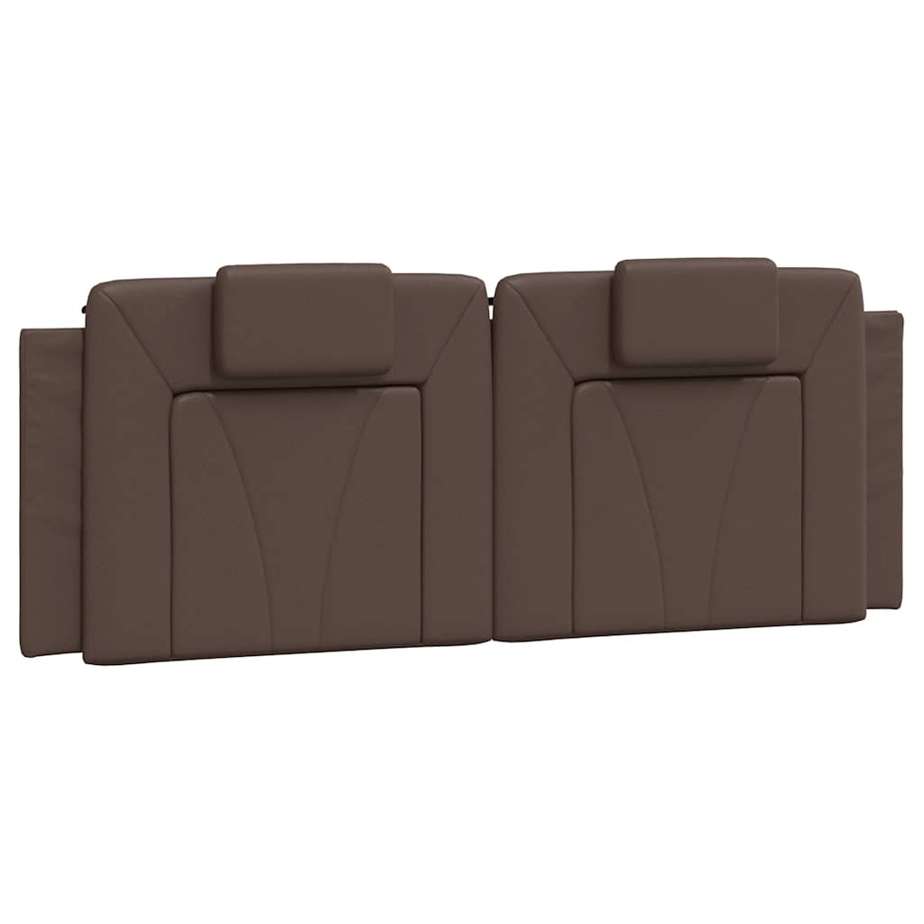 gavlpude Viana 120 cm kunstlæder brun