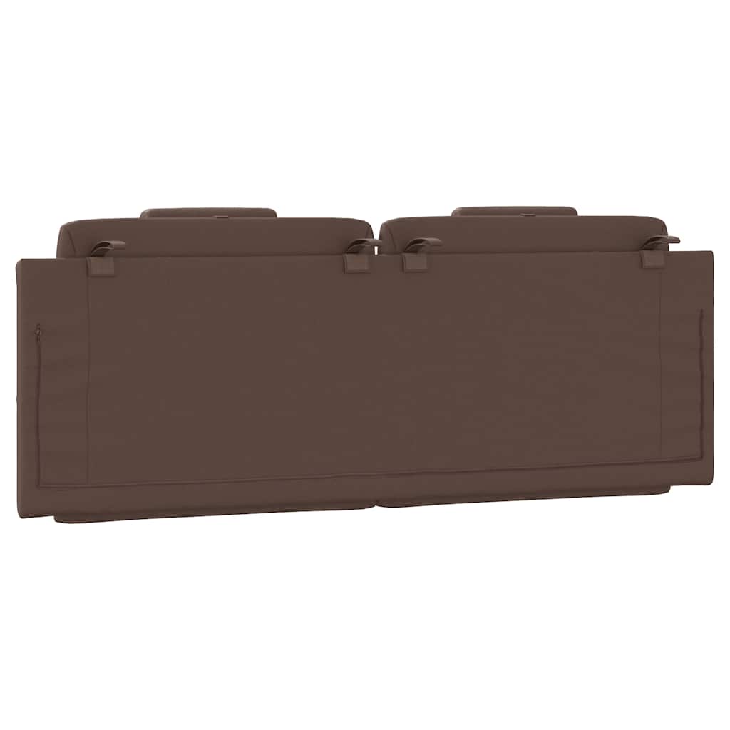 gavlpude Viana 120 cm kunstlæder brun