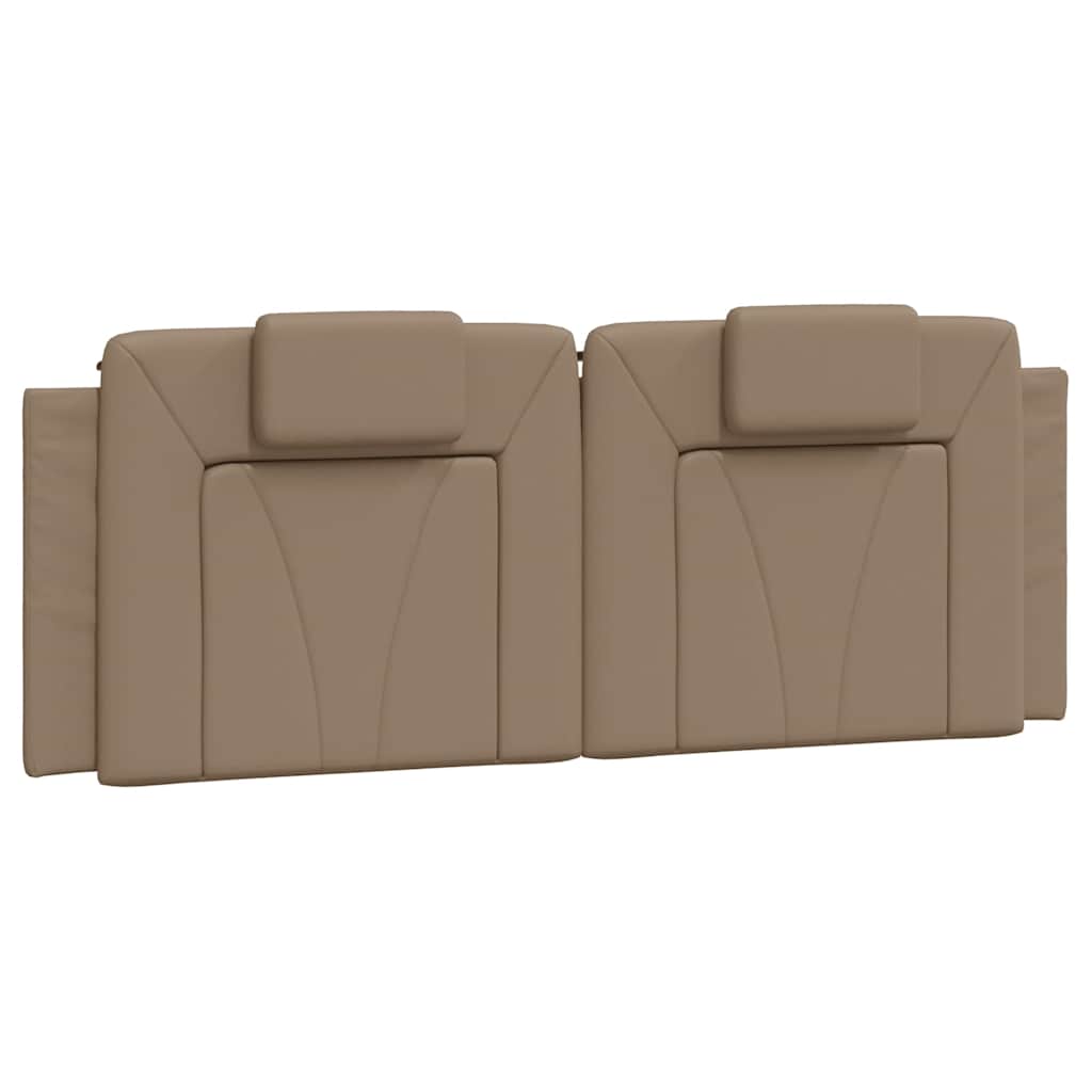 gavlpude Viana 120 cm kunstlæder cappuccinofarvet