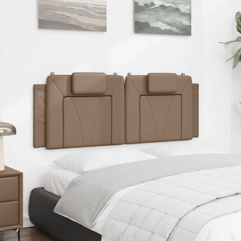 gavlpude Viana 120 cm kunstlæder cappuccinofarvet