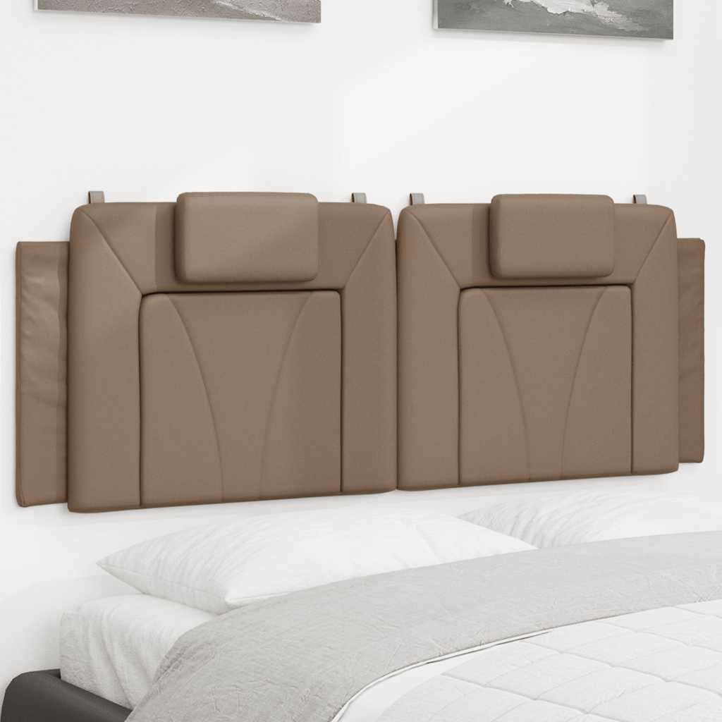 gavlpude Viana 120 cm kunstlæder cappuccinofarvet