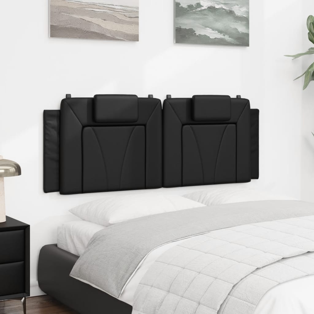 gavlpude Viana 137 cm kunstlæder sort