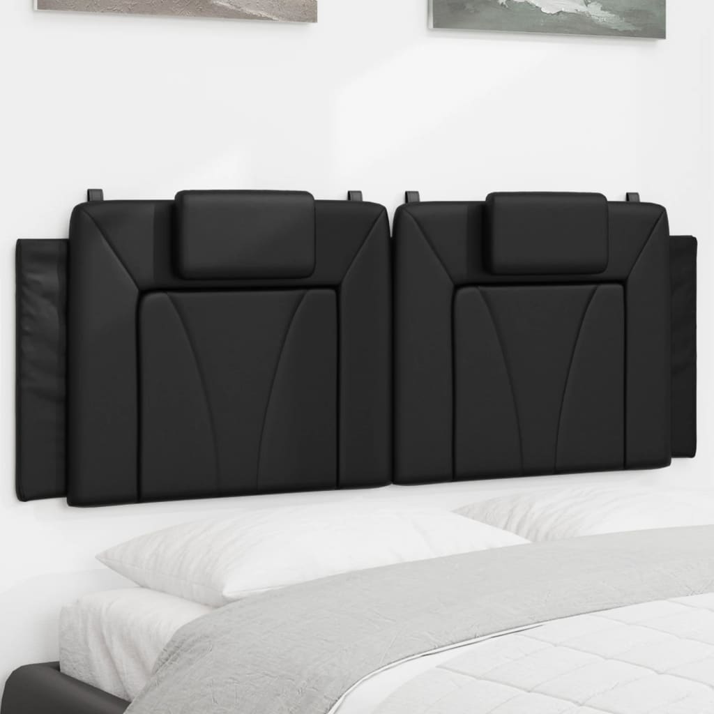 gavlpude Viana 137 cm kunstlæder sort