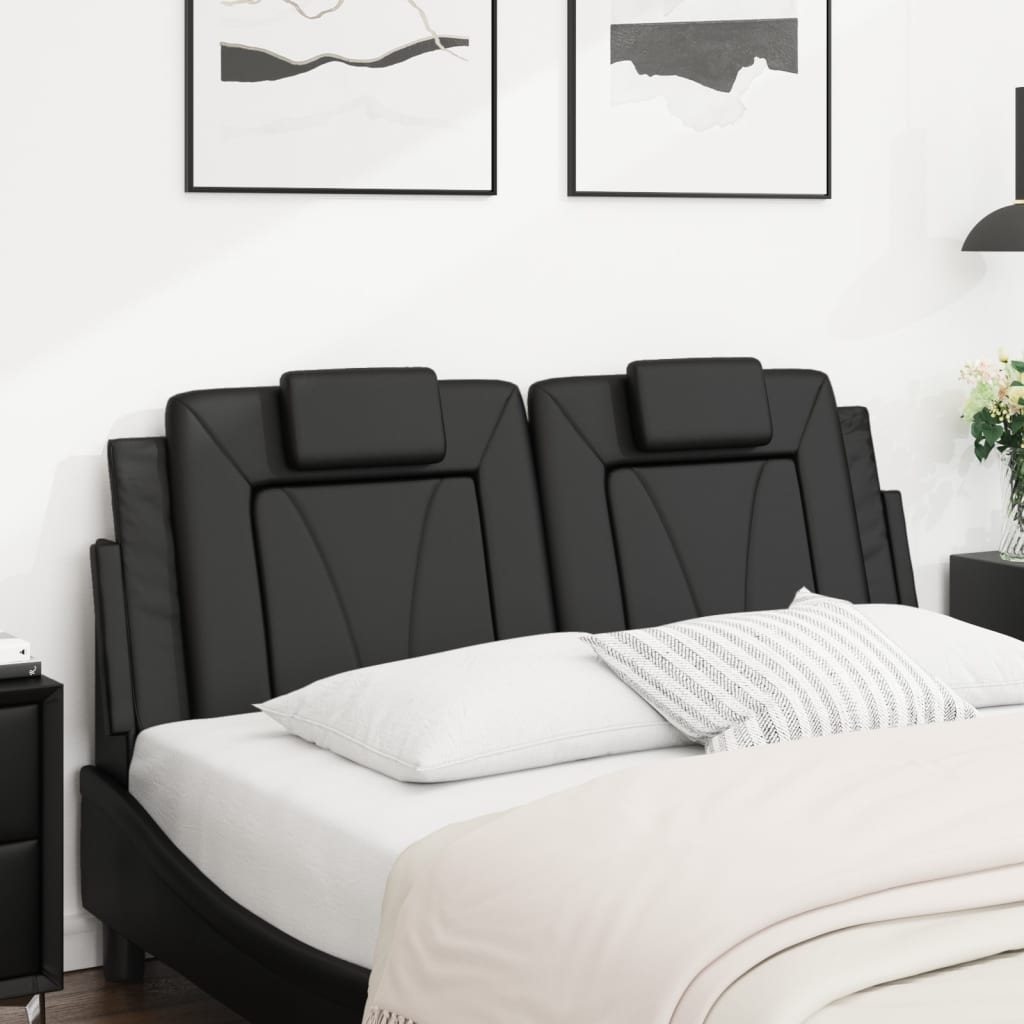 gavlpude Viana 140 cm kunstlæder sort