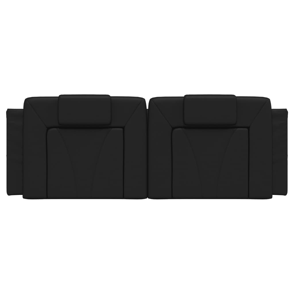 gavlpude Viana 140 cm kunstlæder sort