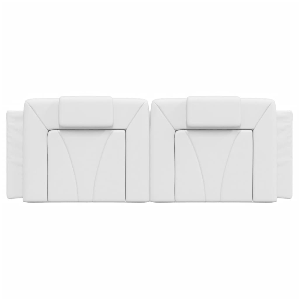gavlpude Viana 140 cm kunstlæder hvid