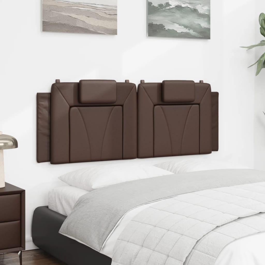 gavlpude Viana 140 cm kunstlæder brun