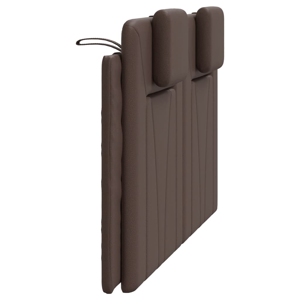 gavlpude Viana 140 cm kunstlæder brun