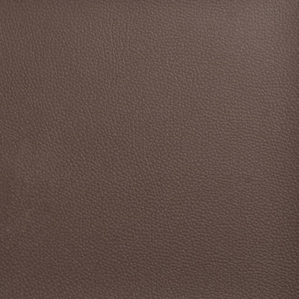 gavlpude Viana 140 cm kunstlæder brun