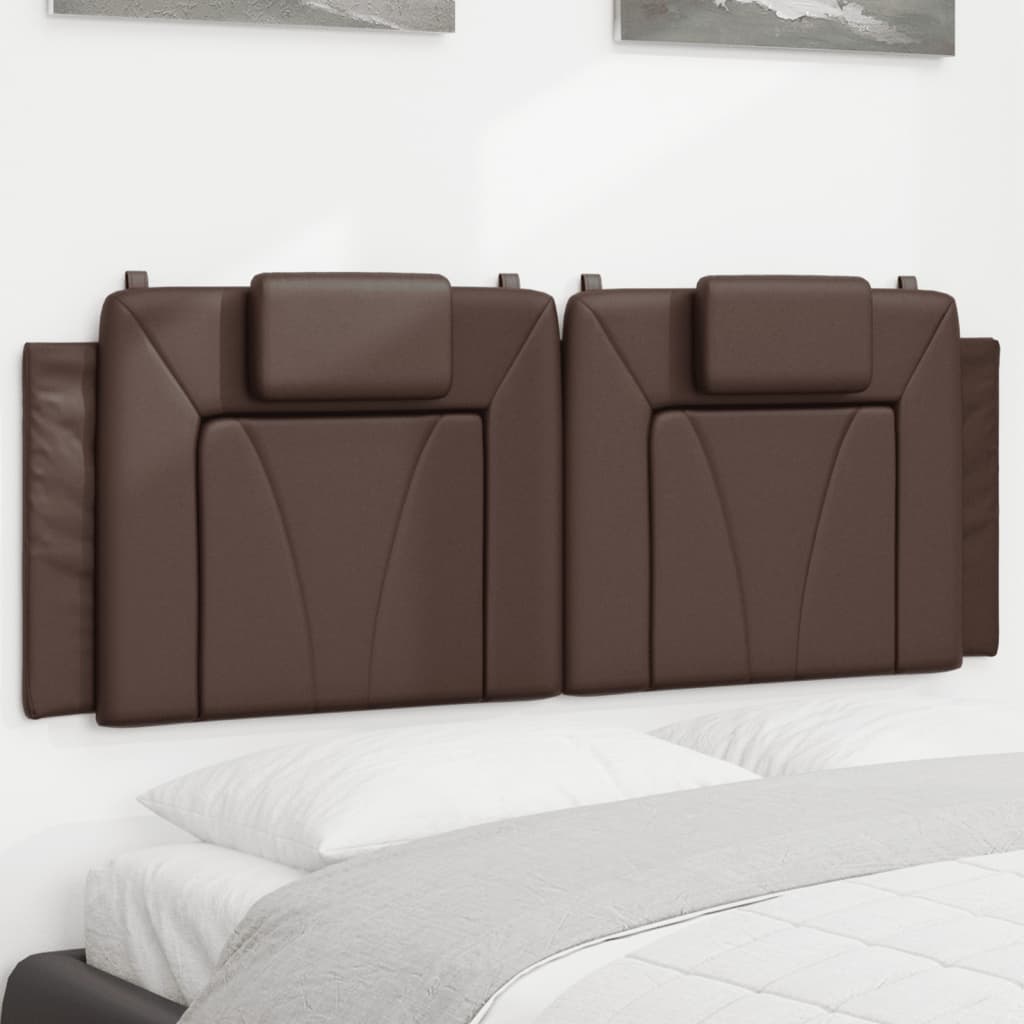 gavlpude Viana 140 cm kunstlæder brun