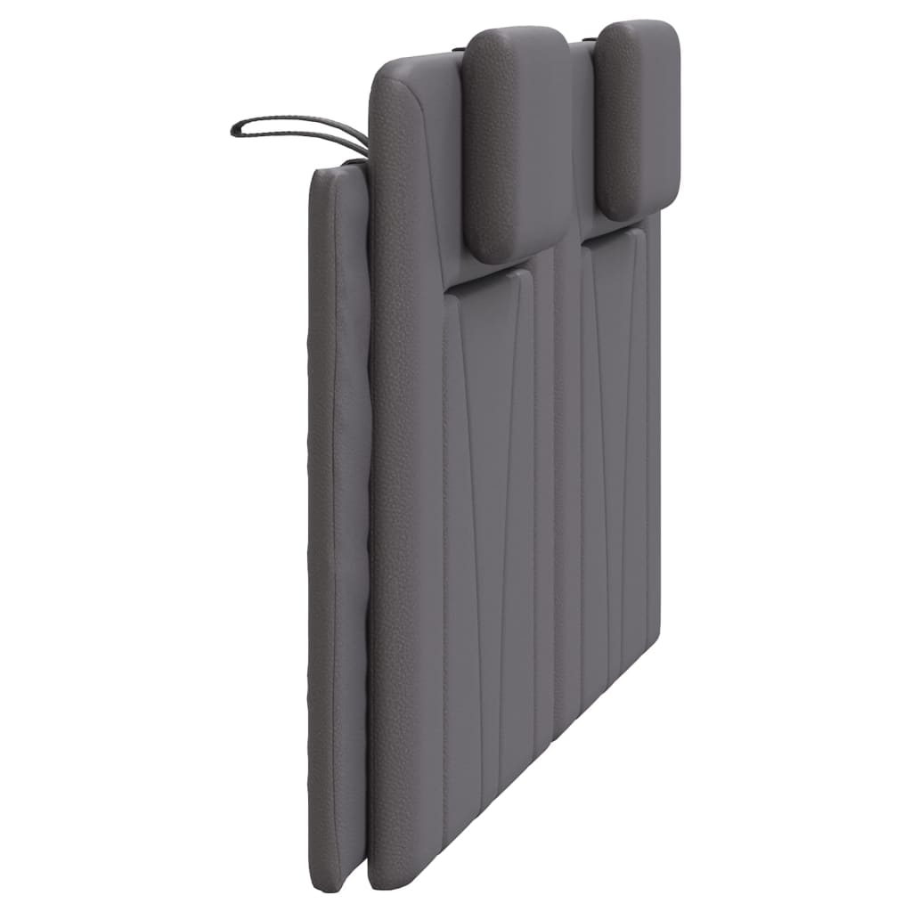 gavlpude Viana 140 cm kunstlæder grå