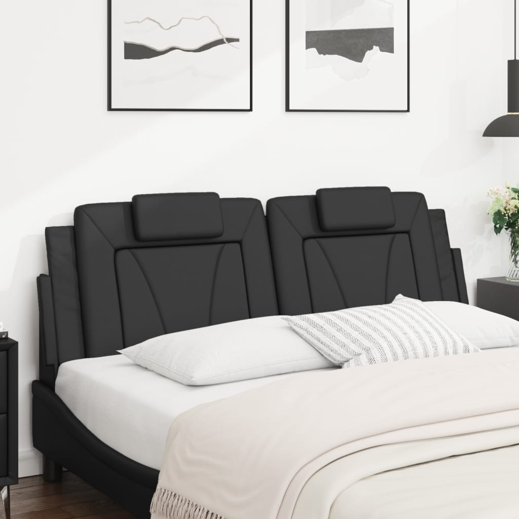 gavlpude Viana 160 cm kunstlæder sort